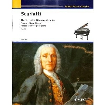 Najkrajšie skladby pre klavír od Domenico Scarlatti