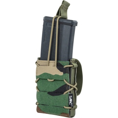 Specna Arms Otevřená taktická V2 pro zásobníky M4/AK na Molle Woodland