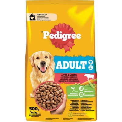 Pedigree hovädzie so zeleninou 0,5 kg