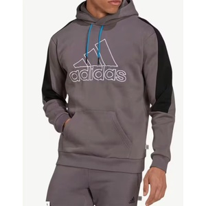 Adidas Future Icons Badge of Sport Hoodie Gray/Black - magazinko