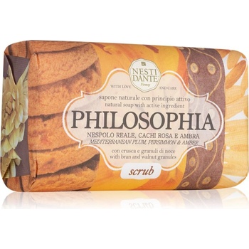 Nesti Dante Philosophia Scrub with Bran & Walnut Granules натурален сапун 250 гр