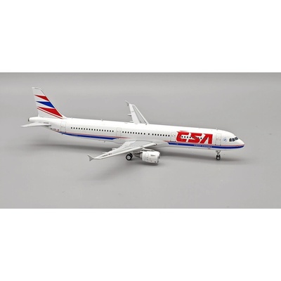Inflight200 A321-211 CSA Czech Airlines 1990s Colors Named Havlíčkův Brod 1:200