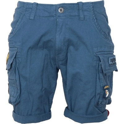 Alpha Industries kalhoty krátké Crew Short Patch new navy