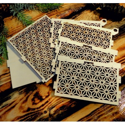 X-MOMO Drevena Easy 12,6x12,6x8,2 cm PR003