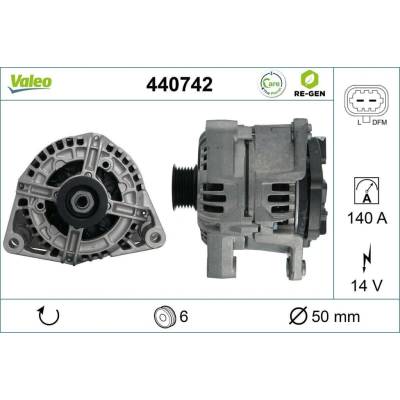 Alternátor VALEO 440742