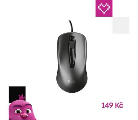 Trust Basics Wired Mouse 24657