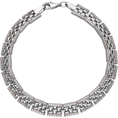 Zlaton náramek bílé zlato O19112400721