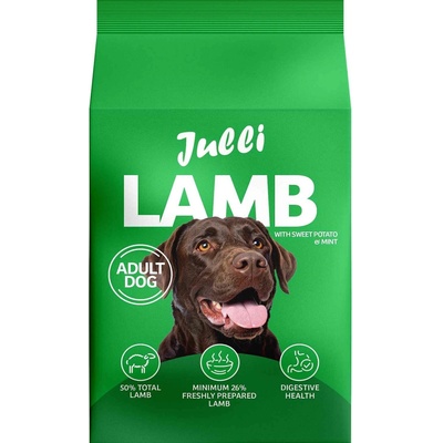 Julli Dog Grain Free Adult rich in fresh Lamb & Potato 12 kg