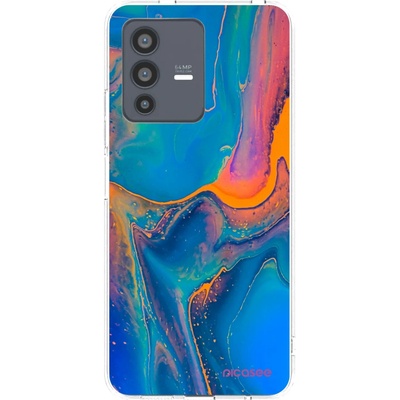Pouzdro Picasee silikonové Vivo V23 5G Rainbow čiré