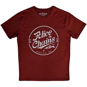 Alice In Chains Circle Emblem Red L Риза (AICTS13MR03)