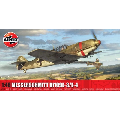 Airfix Classic Kit lietadlo A05120C Messerschmitt Bf109E-3/E-4 1:48