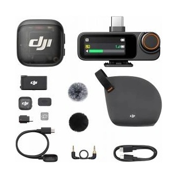 DJI Mic 3 1 TX + 1 RX + Charging Case (CP.RN.00000479.01)