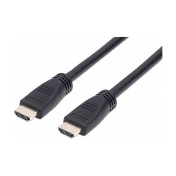 Manhattan Кабел Manhattan 353960, HDMI(м) към HDMI(м), 8 m, с Ethernet за монтаж в стена, Черен, 353960