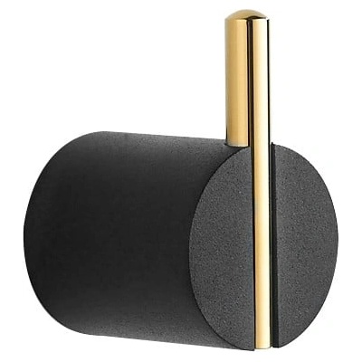 Mexen Aron кука за кърпа, черно/златно - 7088135-57 (7088135-57)