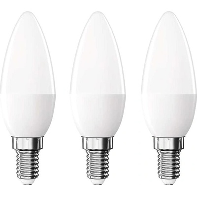 EMOS Classic sviečka E14 4,2 W 40 W 470 lm, neutrálna biela – 3 ks 1525731436