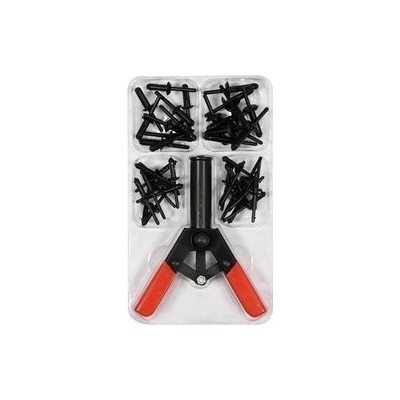 Yato Nýtovačka ruční 165 mm, plastové nýty 5;6,3;6,6 mm 41 ks YT-35970