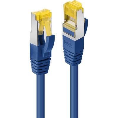 Lindy Пач кабел LINDY 47277, S/FTP, Cat. 7, 1.0m, син (47277)