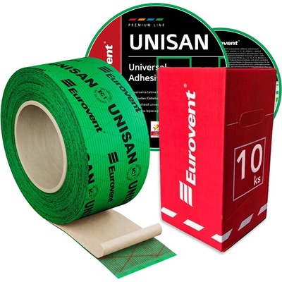 Eurovent Unisan Univerzální jednostranná páska 60 mm x 25 m 10 ks