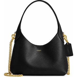 Coach Дамска чанта Coach Brooklyn 23, Черна (CW614-BLACK)