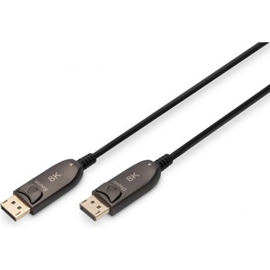 ASSMANN AK-340107-150-S DisplayPort кабел 15 м Черен (AK-340107-150-S)