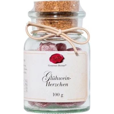 Berner Gourmet Srdce bonbón ze svařeného vína 100 g