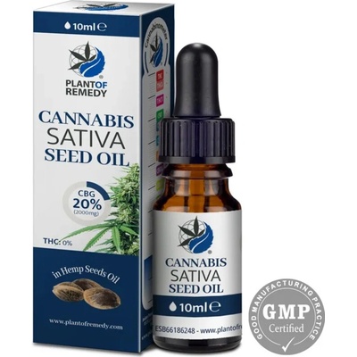 Plant of Remedy CBG konopný olej 20% 10 ml