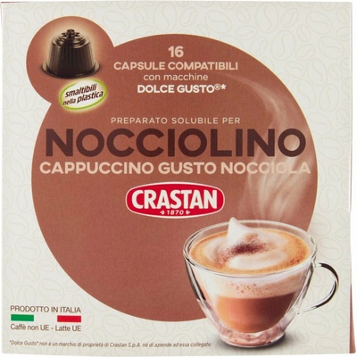 Crastan kapsule dolce gusto nocciolino 16 ks