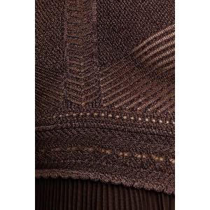 TWINSET плисирана рокля с вискоза (261TT3191)