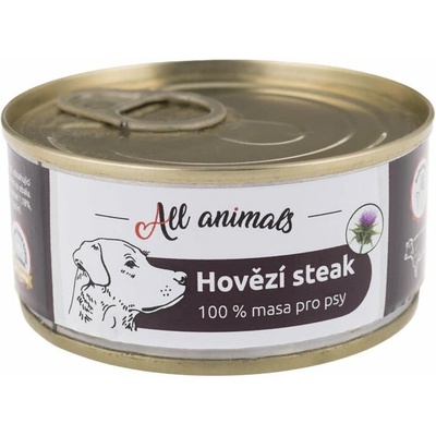 All Animals Kočkopes steak z hovězí svaloviny 100 g