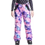 Meatfly женски SNB & SKI панталони Foxy Peach Aquarel Meatfly | Rozov | ЖЕНИ | S