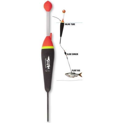 Quantum Splávek na dravce Mr. Pike 240mm Černá 30g