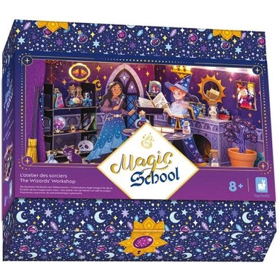 Janod Atelier Креативен комплект DIY Направи си сам 3D Час по магьосничество Магическо училище