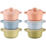 Staub Set 6x Mini Cocotte 10 cm 1029320