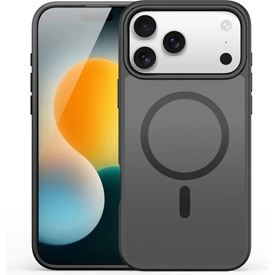 Dux Ducis iPhone 17 Pro Max DUX DUCIS YIND Силиконов протектор за телефон, удароустойчив, MagSafe, черен GP-173353 (GP-173353)