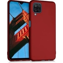 Púzdro kwmobile Samsung Galaxy A12 tmavě červené