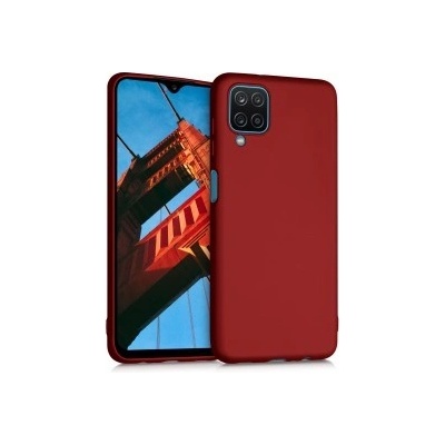 Púzdro kwmobile Samsung Galaxy A12 tmavě červené