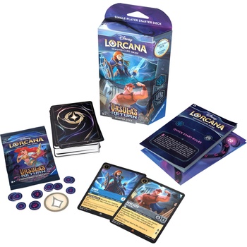 Ravensburger Настолна игра, Ravensburger, Disney Lorcana Starter Set Deck B (4050368983381) (4050368983381)
