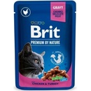 Brit Premium Cat Chicken & Turkey 24 x 100 g