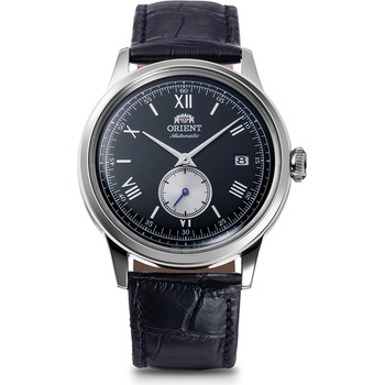 Orient RA-AP0101B - мъжки часовник, автоматичен, 38.4 mm, черен, кожа, класически