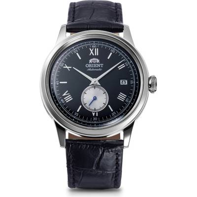 Orient RA-AP0101B - мъжки часовник, автоматичен, 38.4 mm, черен, кожа, класически