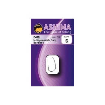 Ashima C-415 Super Indispensable Barbless vel.2 10 ks