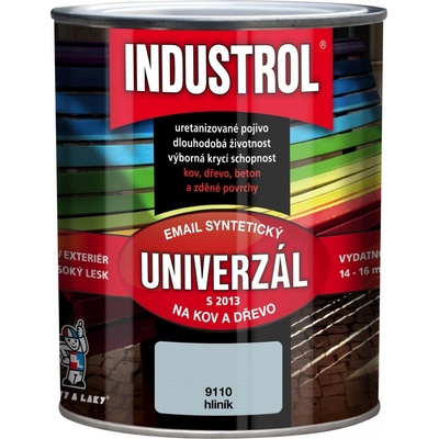 Industrol S2013 Vrchná syntetická farba 0,75l 9110 hliník
