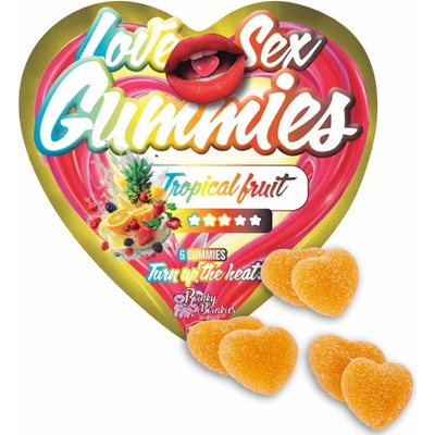 Love Sex Gummies - Strawberry 6 ks