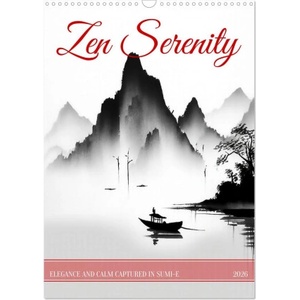 Calvendo Zen Serenity (Wall Calendar 2026 DIN A3 portrait), CALVENDO 12 Month Wall Calendar | Calvendo, Kerstin Waurick