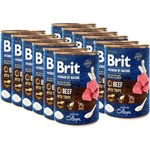 Brit Premium by Nature Говеждо с шкембе 12x400г