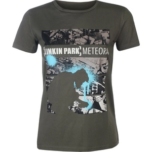 ROCK OFF дамска тениска Linkin Park - Meteora Drip Collage - ROCK OFF - LPTS22LGR