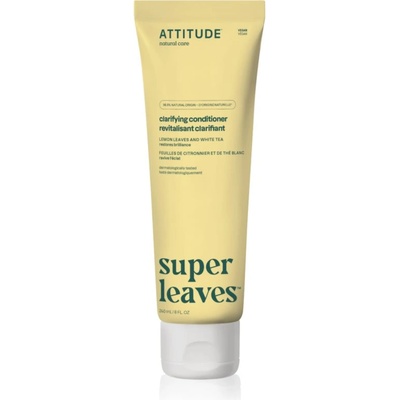 Attitude Super Leaves Brightening Conditioner природен балсам с подхранващ ефект Citrus Leaves and White Tea 240ml