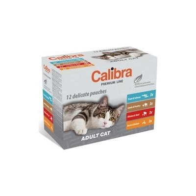 Calibra Cat Premium Adult 3 x 12 x 100 g