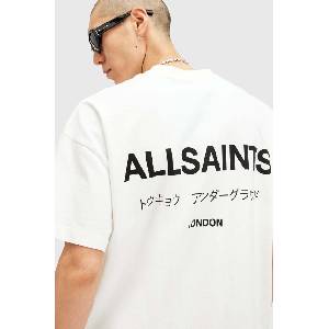 AllSaints уголемена тениска мъжка от памук (M071PB) - answear - 107,55 лв
