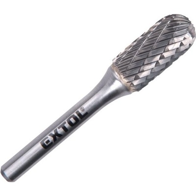 Fréza technická válcová s kulatým čelem Extol Industrial - 12x25/6mm 8703725